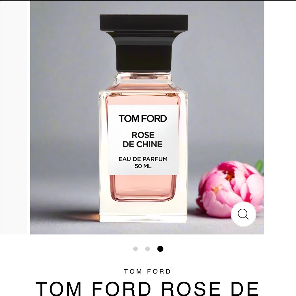 Tom Ford Rose De Chine Eau De Parfum 50ml - Black and Pink